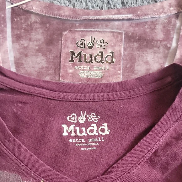 Mudd Purple Graphic T-Shirt Dress - Picture 6 of 7